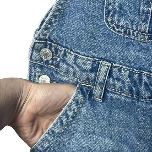 90’s Distressed Overalls XS Denim - Picture 7 of 12